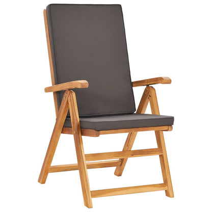 Tuinset – Tuinmeubelen – Diningset – Loungeset – Bistroset – 6-Delig – Teak Hout – Verstelbare Rugleuningen