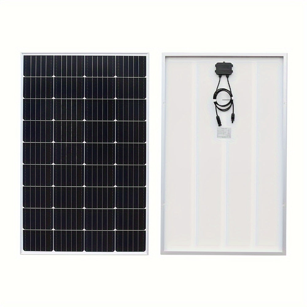 Monokristallijn Zonnepaneel – Zonnecel – Solar Panel – Campingpaneel – Off-Grid Paneel – 150 Watt Vermogen – 12V/24V Geschikt – Weerbestendig Ontwerp