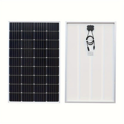 Monokristallijn Zonnepaneel – Zonnecel – Solar Panel – Campingpaneel – Off-Grid Paneel – 150 Watt Vermogen – 12V/24V Geschikt – Weerbestendig Ontwerp