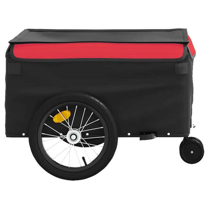 Fietskar – Fietsaanhanger – Bagagekar – Lastenaanhanger – Transportkar – Met Staalframe – Draaggewicht 45 kg