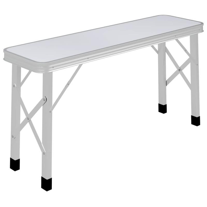 Inklapbare Campingtafel – Opvouwbare Tafel – Campingset – Picknicktafel – Houten Frame – Inclusief Bankjes