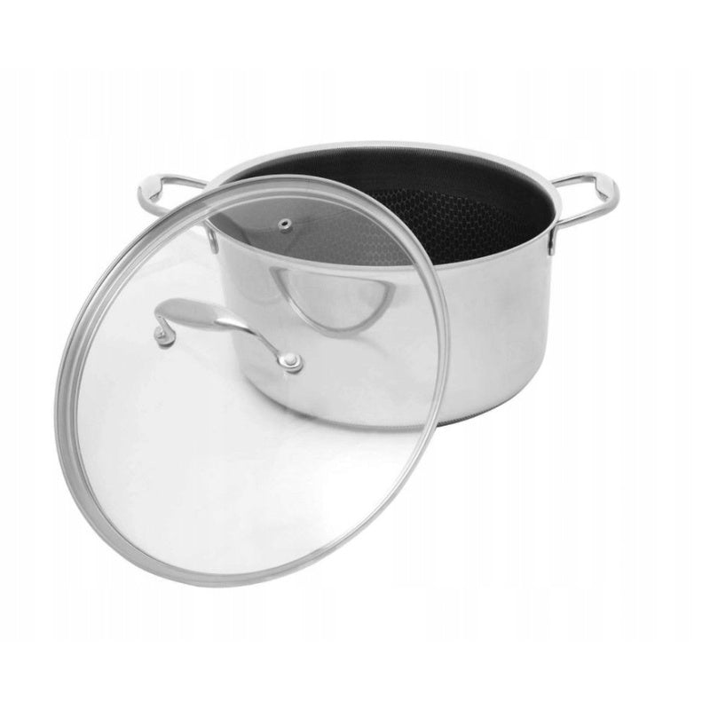 BLACK CUBE NON-STICK FRYING PAN 28CM 8.3L FOR COOKING ON GAS