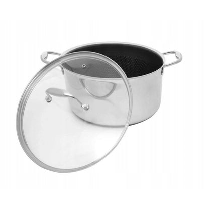 BLACK CUBE NON-STICK FRYING PAN 28CM 8.3L FOR COOKING ON GAS