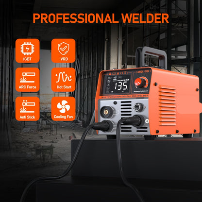Lasmachine – Lasmachine Zonder Gas – MIG Lasapparaat – ARC Lasser – Lift TIG Machine – Flux Core Draad – 220V Aansluiting