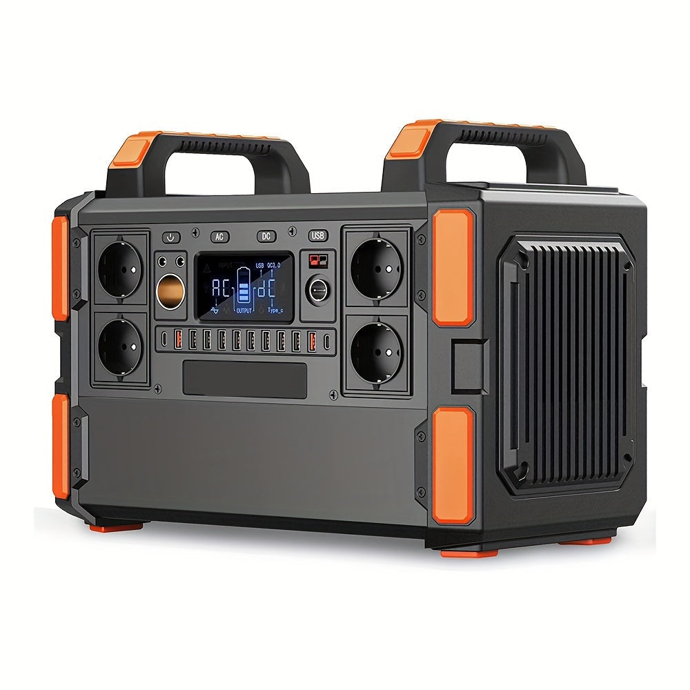Portable Power Station – Draagbare Stroomgenerator – Mobiele Accu – Noodstroom – Powerbank – 1041.6Wh Capaciteit – 1000W Continu vermogen