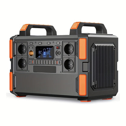 Portable Power Station – Draagbare Stroomgenerator – Mobiele Accu – Noodstroom – Powerbank – 1041.6Wh Capaciteit – 1000W Continu vermogen