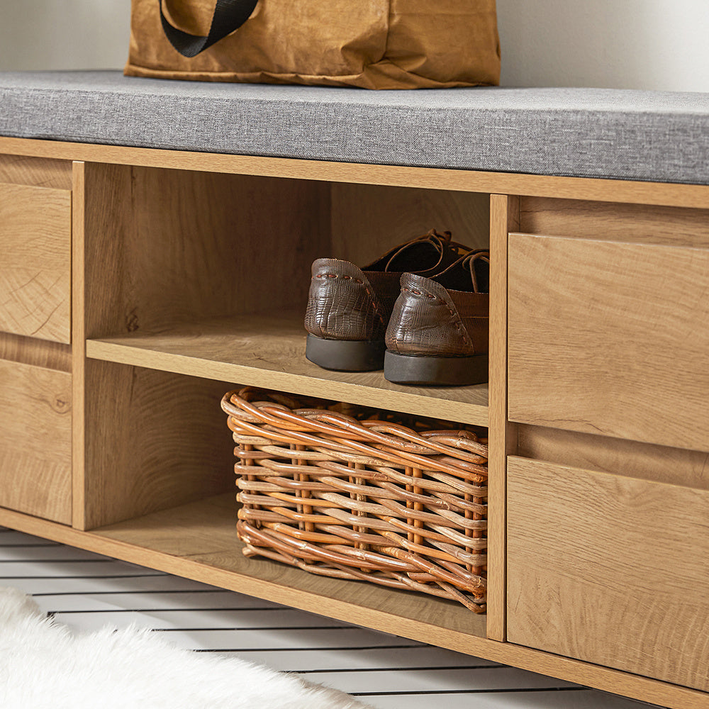 Opbergkast – Boekenkast – Plankenkast – Vakkenkast – Stellingkast – Industrieel Stijl – Stalen Frame – 7 Niveauën – 83x34x180 cm