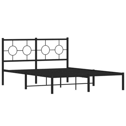 Bedframe Metaal Queen Size – Bedbodem Stalen Frame – Industrieel Bed – Slaapkamer Meubel – Minimalistisch Bed – Stevige Constructie – Zonder Matras