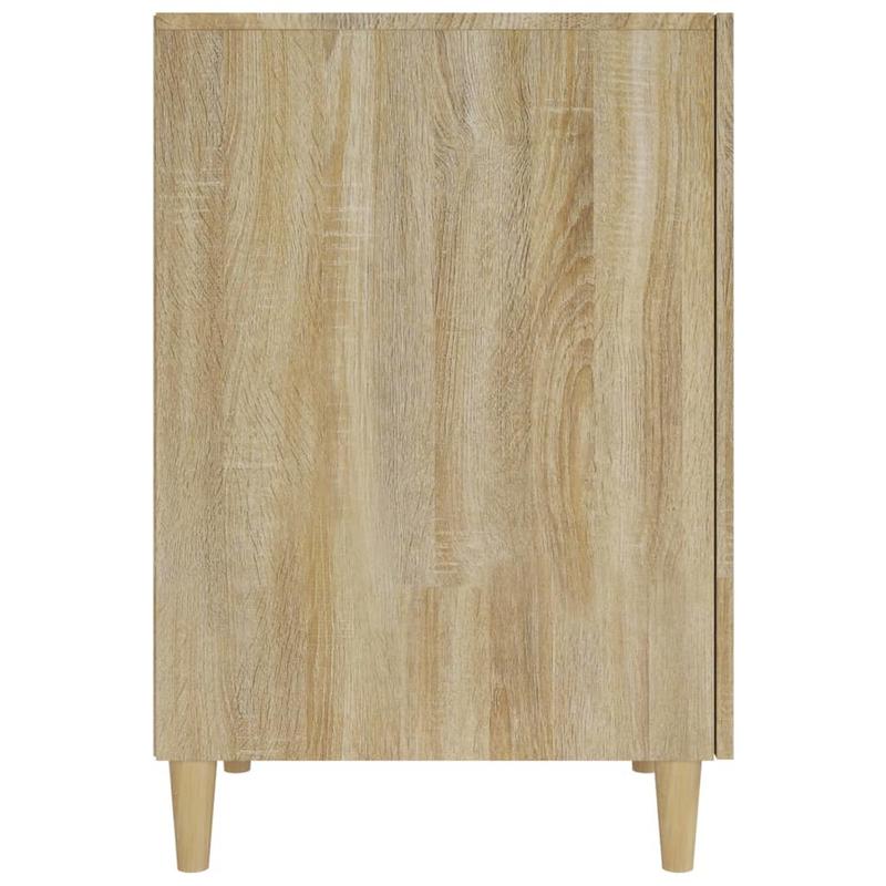 Bureau – Schrijftafel – Computertafel – Werkplek – Thuiswerkplek – Modern Minimalistisch – 140x50x75 cm – Sonoma Eiken Houtlook