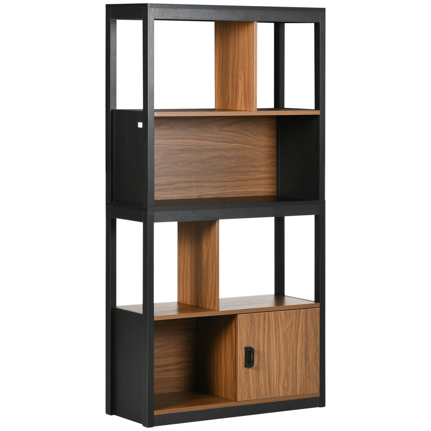 houten plantenbak – bloembak – plantenbak op poten – verhoogde plantenbak – buitenbak – geolied grenenhout – 6 compartimenten – felt drainage – 78x58x81 cm – met onderplank
