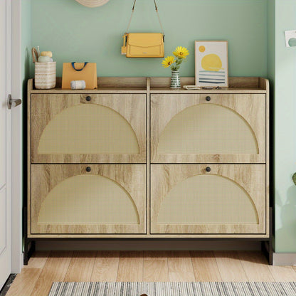 Schoenenkast – Schoenopberger – Schoenenrek – Schoenmeubel – Schoenenschuifkast – Verstelbare Kleppen Met Demper – Smal Ruimtebesparend Design