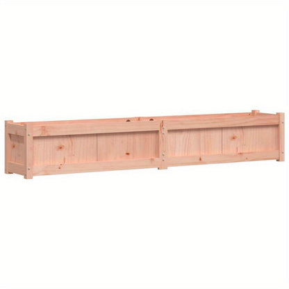 Plantenbak – Bloembak – Bloempot – Moestuinbak – Kruidenbak – Massief Douglas Hout – Groot Formaat 180x31x31 cm