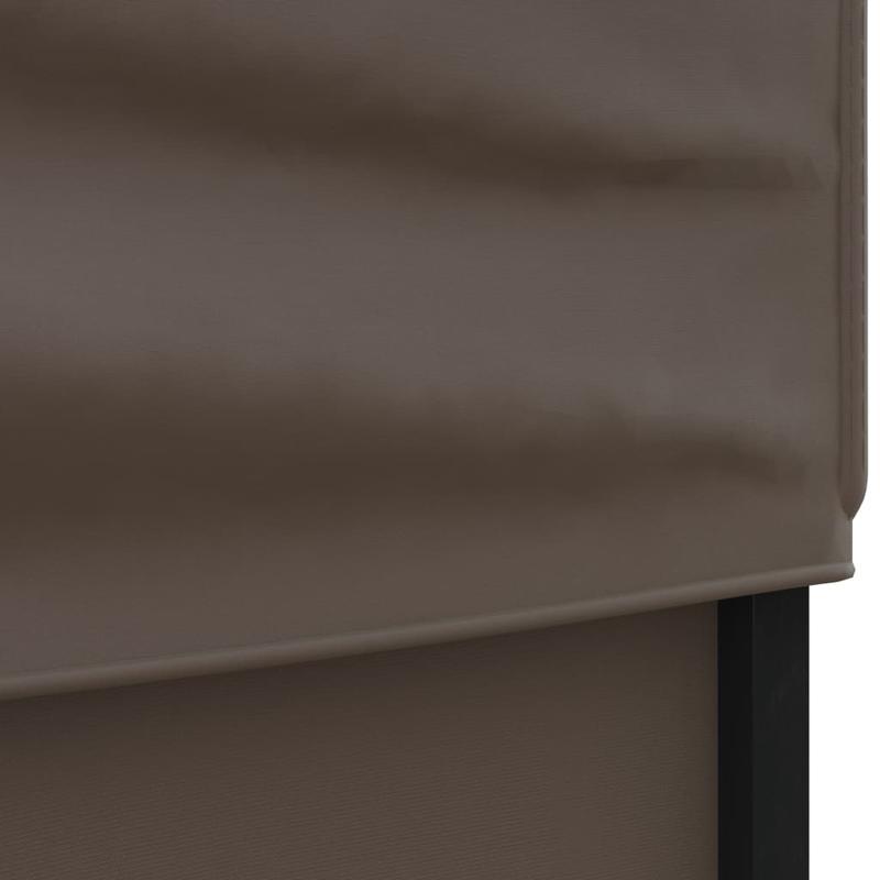 Tuinpaviljoen – Tuinkamer – Buitentent – Partytent – Overkapping – 3x3 Meter – Weerbestendig Stalen Frame – UV-werend Taupe Dak