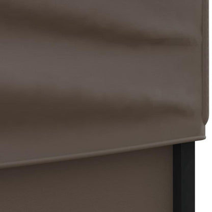 Tuinpaviljoen – Tuinkamer – Buitentent – Partytent – Overkapping – 3x3 Meter – Weerbestendig Stalen Frame – UV-werend Taupe Dak