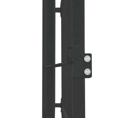 Buitenkennel Honden – Hondenren – Hondenhok – Hondenverblijf – Zwart – Stalen Frame – Weerbestendig Dak 120x120x150 cm