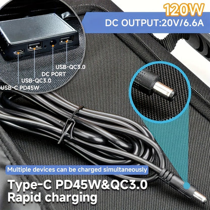 120W Solar Omvormer – Zonne-energie Converter – DC Omvormer – Zonnepaneel Omvormer – Solar Power Adapter – Compact & Duurzaam – Hoogwaardig Geleidende Metaal
