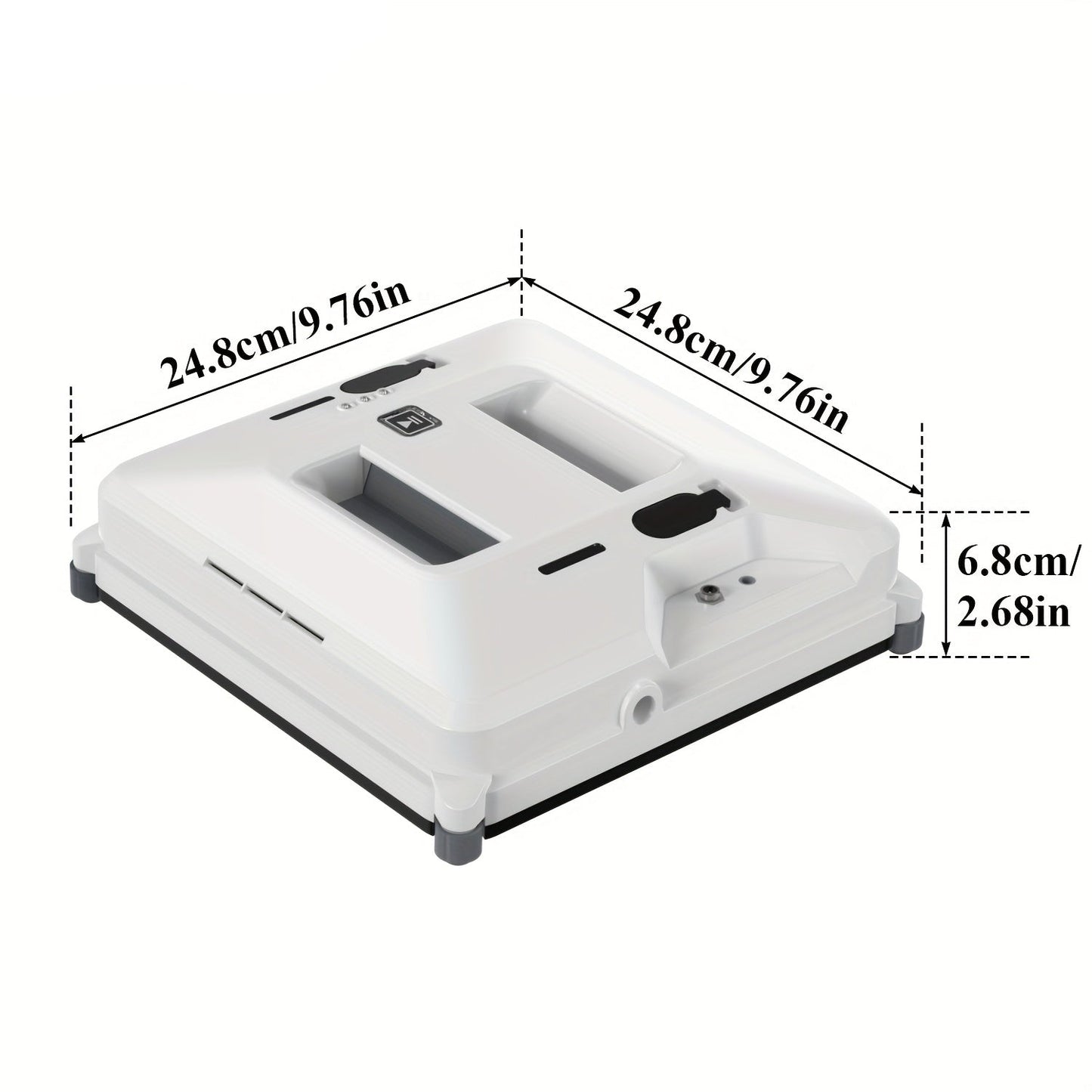 Raamwisser Robot – Raamreiniger – Ramenwasser – Glasreiniger – Automatische Ramenreiniger – Draadloze Afstandsbediening – Edge Sensing Technologie – Noodstroomvoorziening – Wit