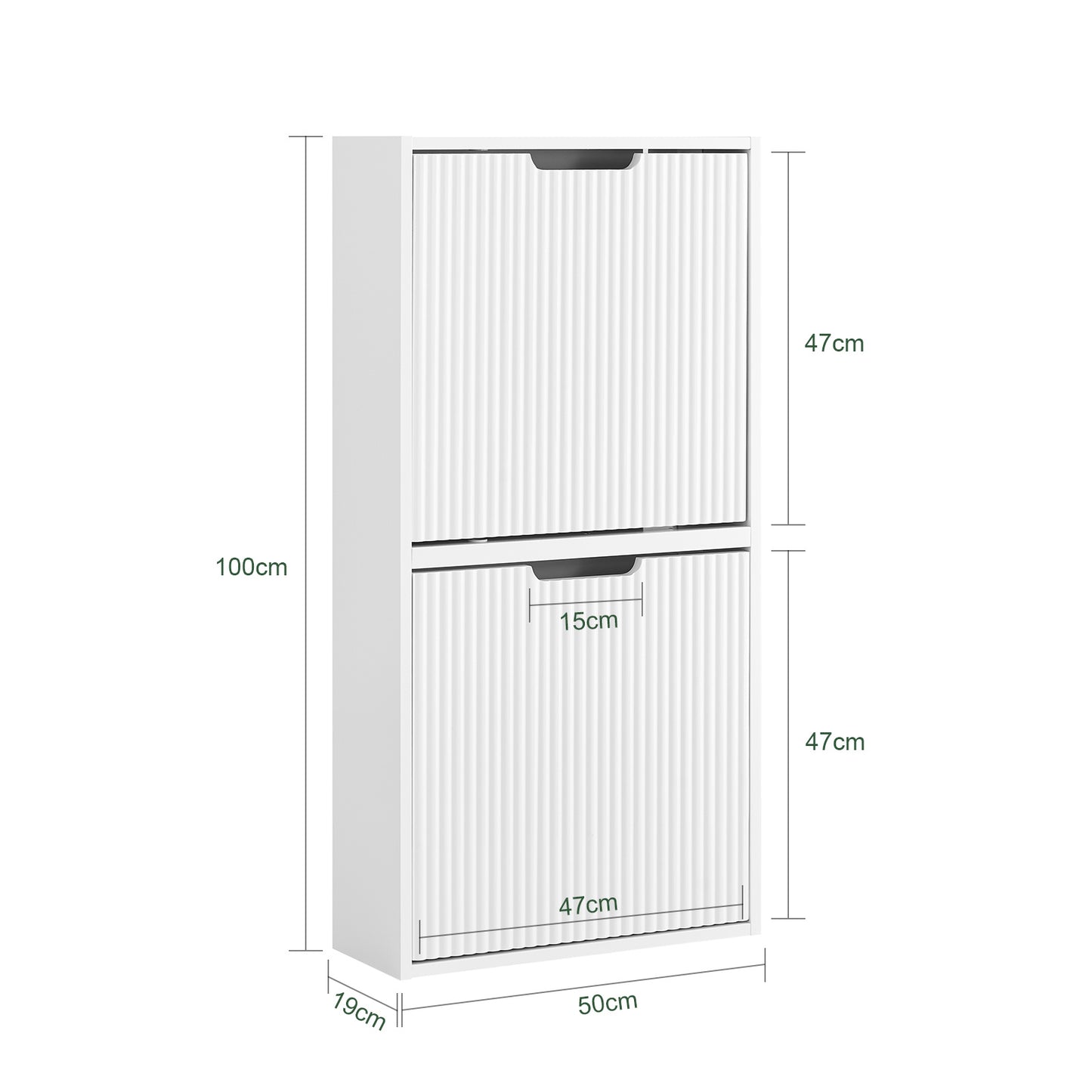 Keukenkast – Keukenbuffet – Opbergkast – Keukenmeubel – Kast Met Deuren – Moderne Zwarte MDF – 2 Deuren 3 Planken