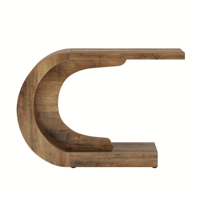 Mid-Century Modern Sidetable – Console Tafel – Haltafel – Accent Tafel – Entree Tafel – Massief Hout – Compact Onder 68,5 cm Hoog