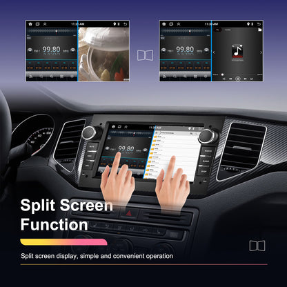 7-inch Autoradio – Touchscreen Radio – Multimedia Systeem – Navigatie Systeem – Android Auto Radio – Android 13 – Wireless CarPlay & AHD Achteruitrijcamera