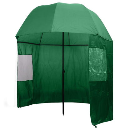 Parasol – Vistuigparasol – Strandparasol – Tuinparasol – Schaduwdoek – 300x240 cm – Kantelbaar – Waterafstotend doek