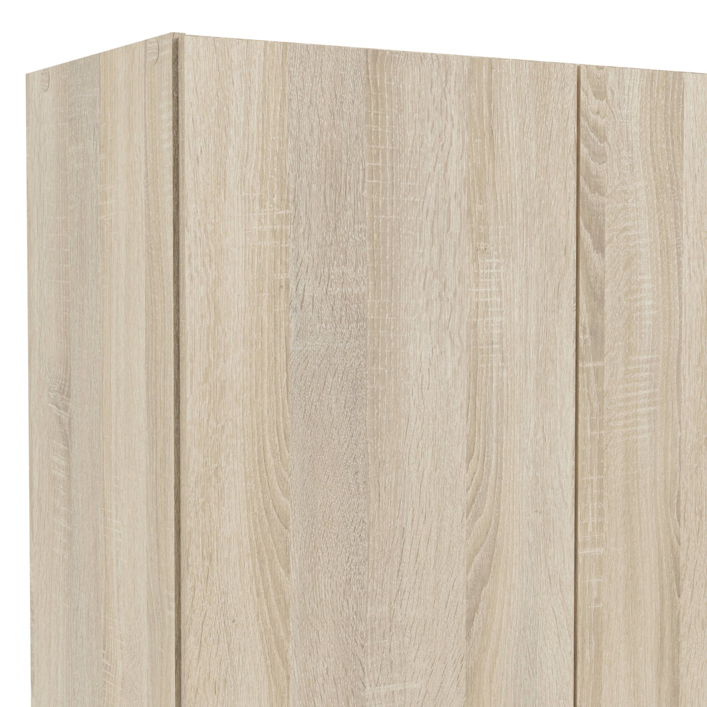 2-Deurs Kledingkast – Garderobekast – Linnenkast – Opbergkast – Slaapkamerkast – Quercia – Compact Formaat 79x36x170 cm – Melamine Houtlook