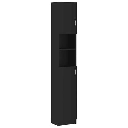 Opbergrek Badkamer – Badkamerkast Organizer – Opbergrek Kast – Badkameropbergsysteem – Badkamer Organizer – Zwart Aluminium – Ruimtebesparend & Duurzaam