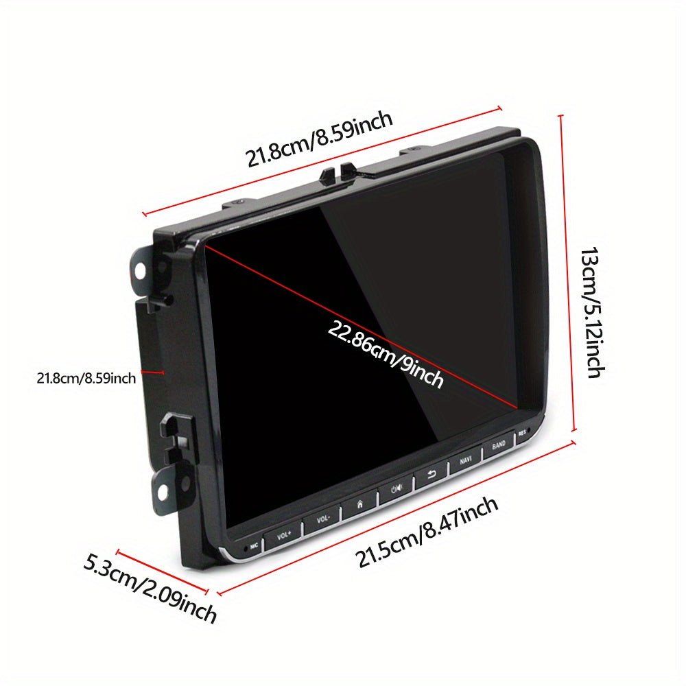 Android 15 Autorradio – Car Multimedia Systeem – Navigatie Unit – Inbouwradio – Android Car Stereo – Draadloos Carplay – 7 Inch Touchscreen – Achteruitrijcamera Inclusief