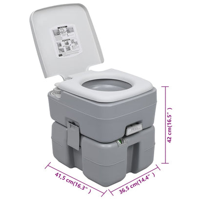 vidaXL Portable Camping Toilet – Mobile Camping Toilet