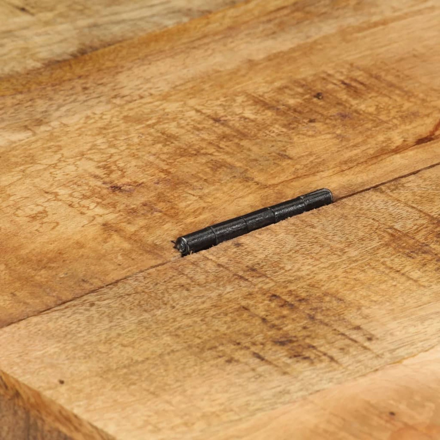 Salontafel – Koffietafel – Woonkamertafel – Bijzettafel – Eettafel – Ruw Mangohout – 70x70x40 cm – 5 Lades + Groot Opbergvak