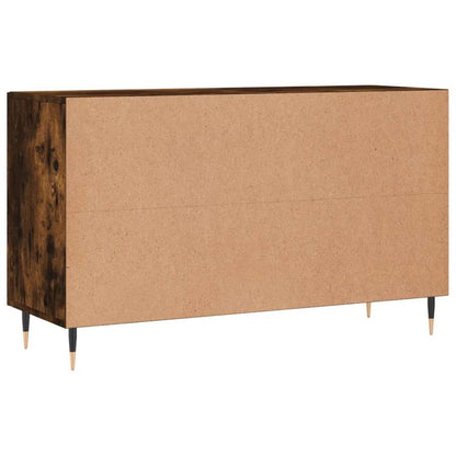 Dressoir – Ladekast – Opbergkast – Kast – Buffetkast – Gerookt Eikenhout – Compact 100x36x60 cm
