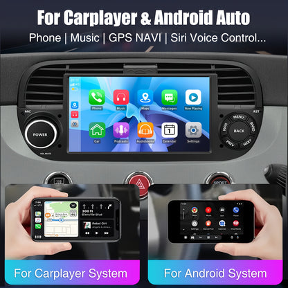 Multimedia Speler – Autostereo – Autoradio – 2DIN Speler – Inbouw Radio – 7 Inch HD Touchscreen – Android 14.0 – Met AHD Camera & Microfoon