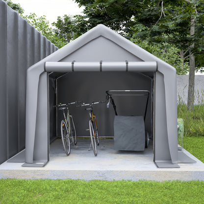 Kippenren Buiten – Kippenhok – Konijnenhok – Dierenren – Ren Voor Kleinvee – 3x2x2 Meter – Waterdichte PE Cover – Metalen Frame Met Veiligheidsluiting