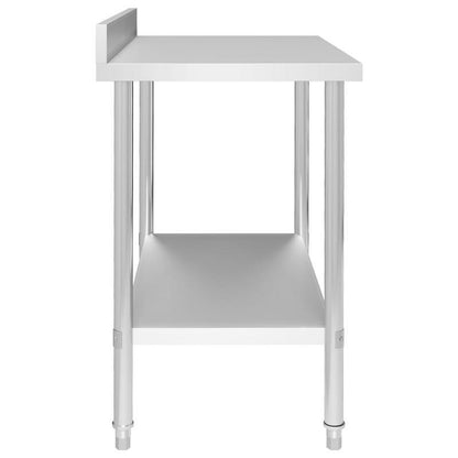 Modern Metal Workbench with 100x60x93cm Base - Sturdy Heavy-Duty Construction, 4-Wheel Rolling Design & Storage Shelves for Home Office Workshop, Compact Space-Saving Workspace, Robust Material Construction