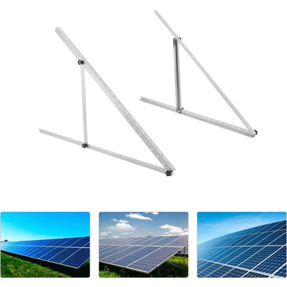 Zonnepaneelhouder – Zonnepaneel Beugel – Montageset – Montagebeugel – Solar Panel Steun – Verstelbaar 0-90° – Aluminium Alloy 114 cm