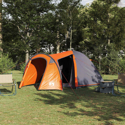 Campingtent – Koepeltent – Kampeertent – Familietent – Outdoor Tent – Ruim voor 6 Personen – Waterdicht Polyester – Brandvertragend