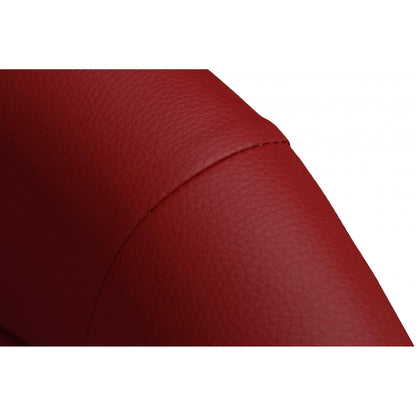 Dpanett Armchair, Upholstered Living Room Chair, Padded Seat with Eco-Leather Armrests, 64x63x76 cm, Available in 5 Colors