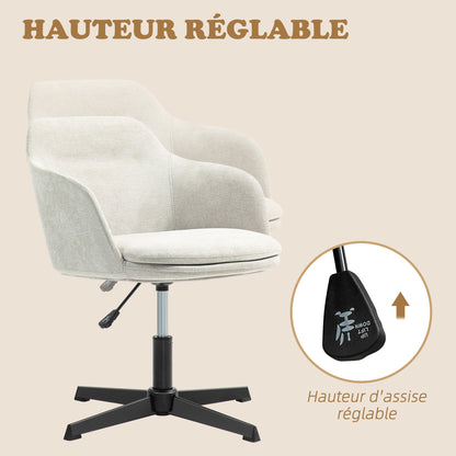 Bureaustoel – Bureaustoel Met Wieltjes – Werkstoel – Zwenkstoel – Bureaukruk – Verstelbare Hoogte 36-46 cm – Max. Draagkracht 120 kg