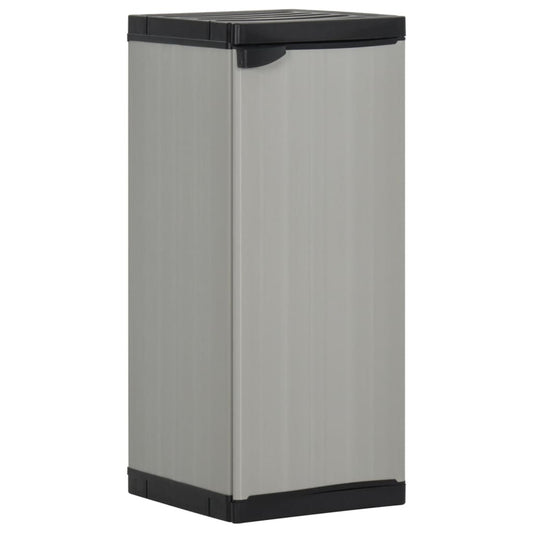 Tuinkast – Tuinkist – Tuinberging – Opbergkast – Buitenopslag – Roestvrij Staal – 1 Verstelbare Plank – 35x40x85 cm – Weerbestendig