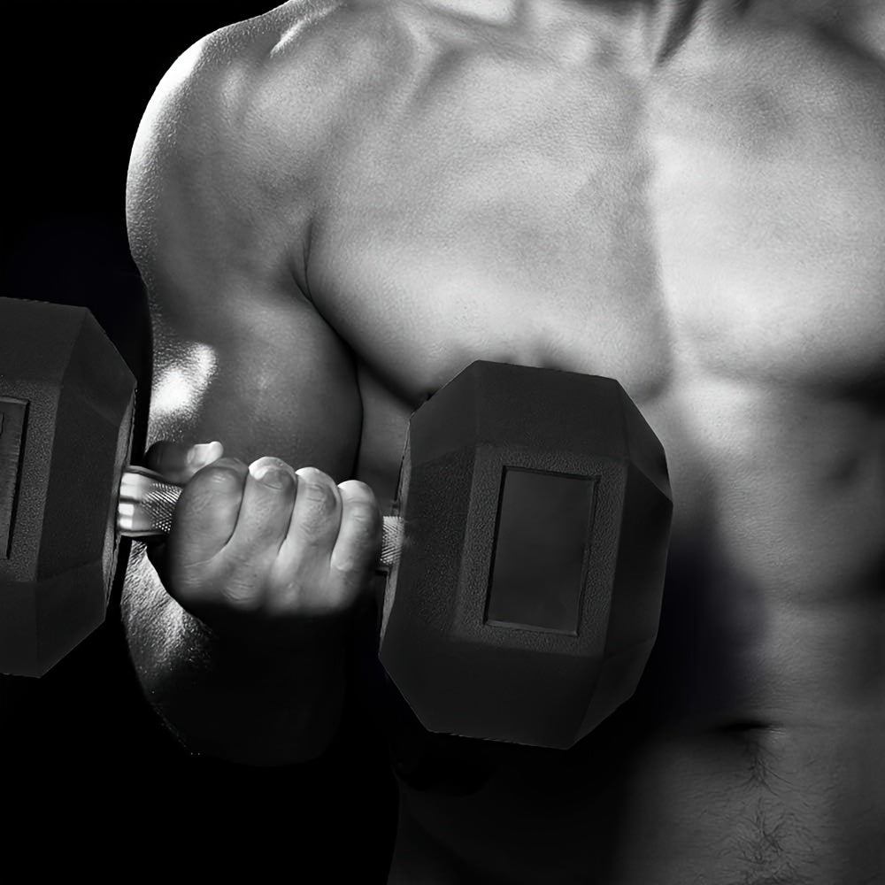 Halters – Dumbbells – Halterset – Gewichten – Verstelbare Dumbbells – 2x 10 kg – Gietijzer Met Antislip Coating – Ergonomische Handvatten