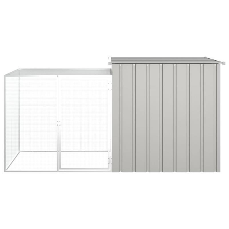Kippenhok – Kippenren – Pluimveebehoud – Henhouse – Kippenverblijf – Gegalvaniseerd Staal – Weerbestendig – 200x91x100 cm