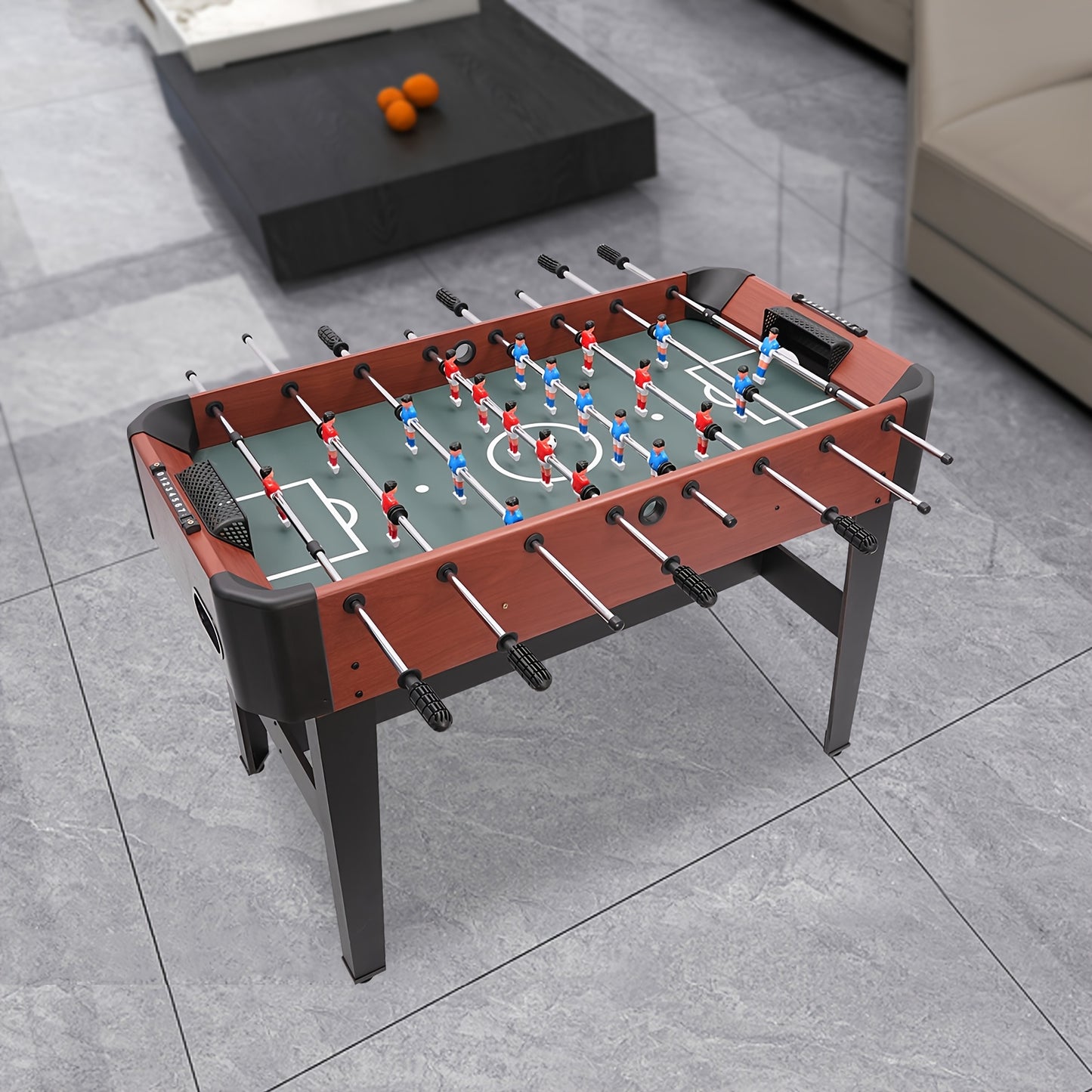 Tafelvoetbaltafel – Voetbalspel – Fussballtafel – Foosball – Tafelvoetbal – Professioneel 8 Sticks Ontwerp – Stalen Frame & Tournament Kwaliteit