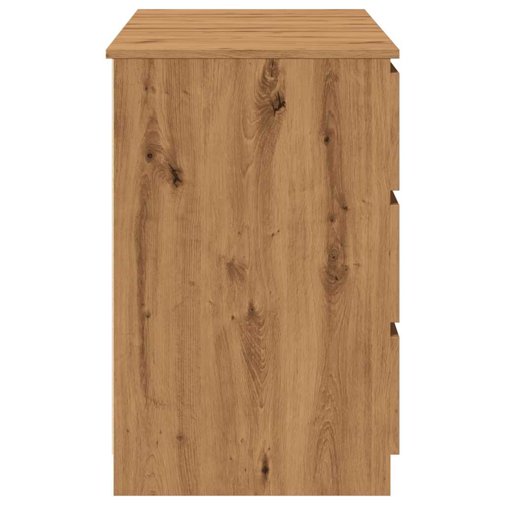 Bureau – Bureaublad – Werktafel – Schrijftafel – Kantoormeubel – 6 Lades – Hoogwaardig Behandeld Hout – Ruim Werkoppervlak