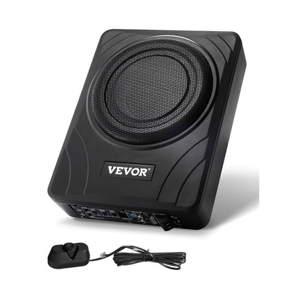 Auto Subwoofer – Autosubwoofer – Underseat Subwoofer – Actieve Subwoofer – Subwoofer met Versterker – 8 Inch – 300W Piekvermogen – Ultra Slank Aluminium Behuizing