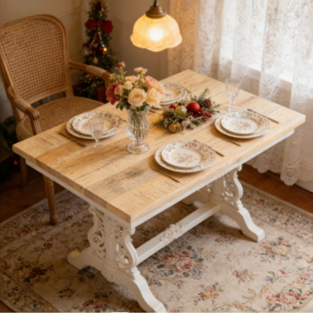 Tabletop 25-27mm 90x60cm Solid Mango Wood Wooden Tabletop Premium Wooden Tabletop Dining Table Top Suitable for Dining Rooms and Living Room Furniture Removable Indispensable for Dining Rooms Indispensable for Living Rooms Su