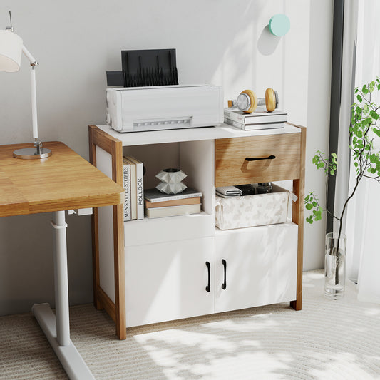 Buffetkast – Dressoir – Opbergkast – Ladekast – Buffetkastje – Modern Design – 2 Deuren en 2 Lades – Verstelbare Legplank