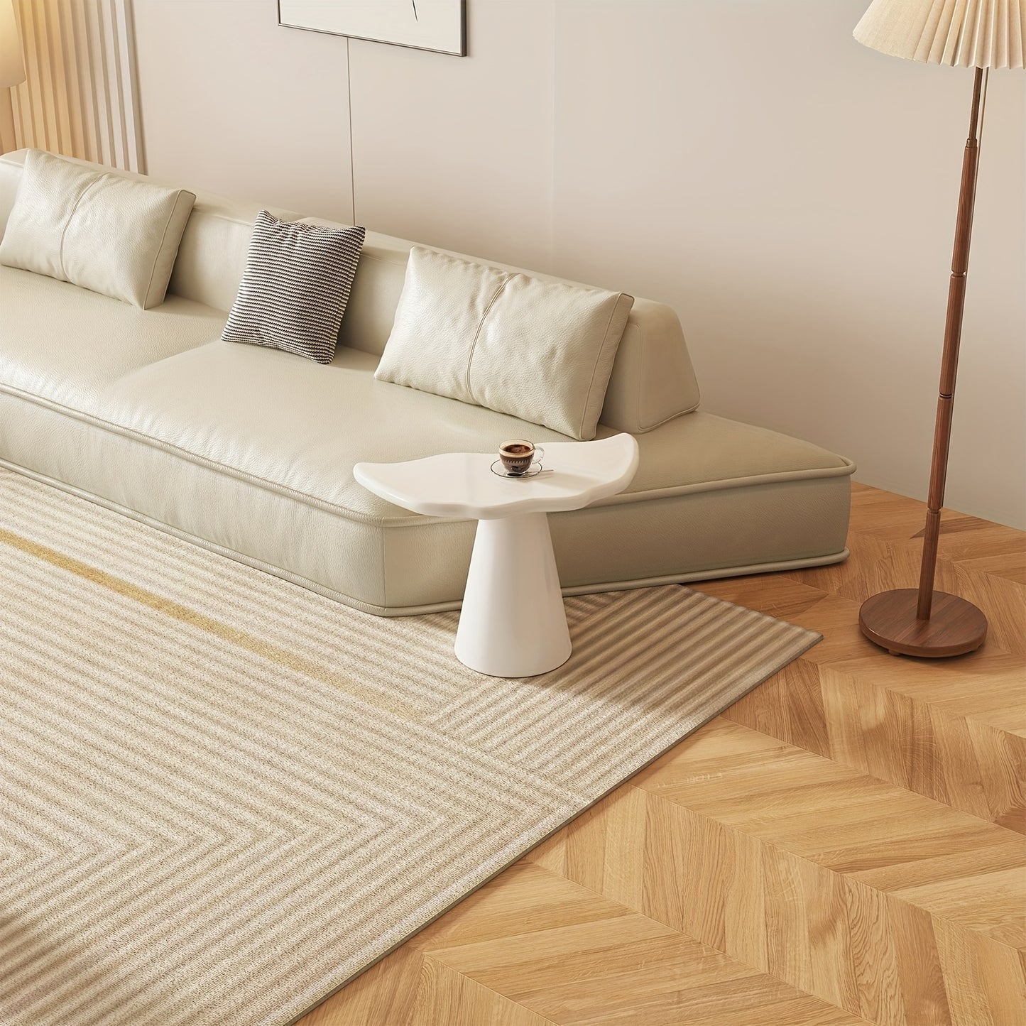 Bijzettafel – Bijzettafeltje – Nachtkastje – Banktafel – Salontafel – Visstaart Design – Compact Onder 68,5 cm – Massief Hout Met Twedelig Plateau