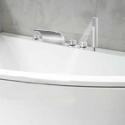 Waterkraan – Watervalkraan – Gootsteenkraan – Wastafelkraan – Mengkraan – Zilverkleurig Design – Duurzaam Metaal