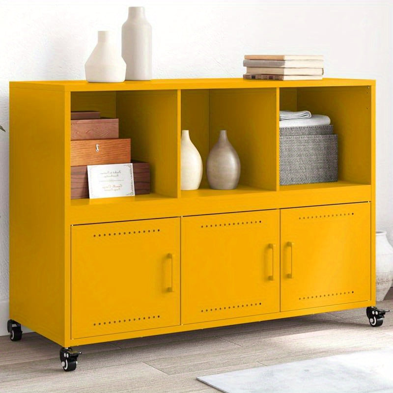 Sideboard – Dressoir – Kast – Opbergmeubel – Buffetkast – Sonoma Grijs – Engineered Wood – 91x28x75 cm