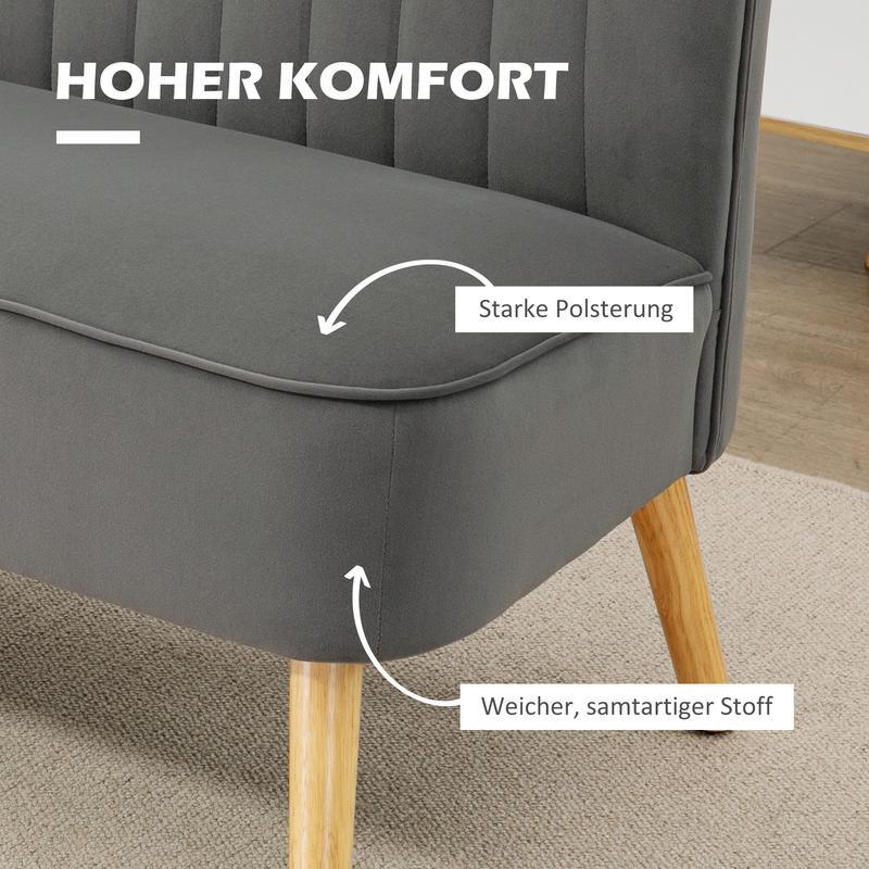 Bankbed – Slaapbank – Bedbank – Sofa Bed – Logeerbed – Memory Foam Kussens – Hardhouten Frame – Donkergrijs – Ruimtebesparend – Duurzame Stof